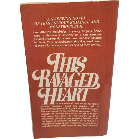 This Ravaged Heart by Barbara Riefe – 1977 Vintage Romance Paperback - Picture 2 of 13